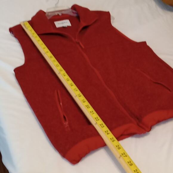 Goodfellow &Co. Zippered size Medium Rust Vest. - Picture 6 of 7